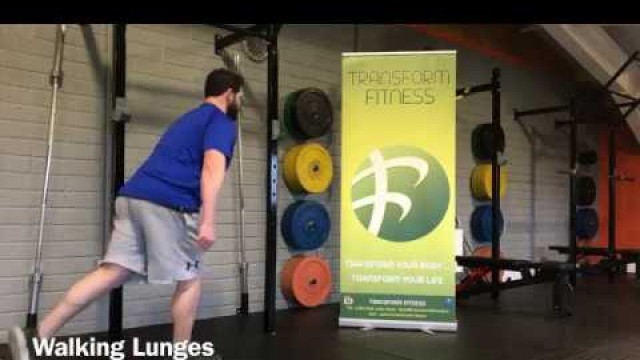 'Transform Fitness - TFL and TFL+ Exercise: Walking Lunges'