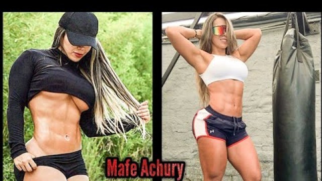 'Mafe Achury Columbian Fitness Model | Female Fitness Motivation | Maria Fernanda Brazil Motivation'