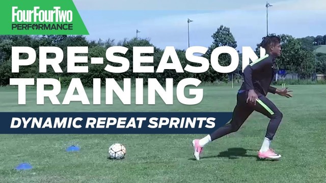 'Pre-season training | Week 1 | Dynamic repeat sprint drill'