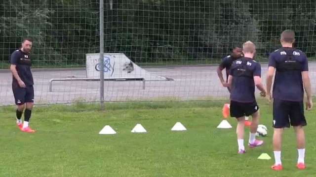 'A Day Pre-Season Training With Crystal Palace In Austria'