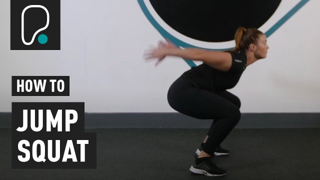 'Leg Exercise - How to Jump squat'