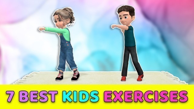 '7 Best Kids Exercises At Home: Full Body Workout'
