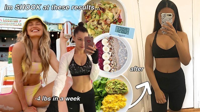 'I TRIED THE VICTORIA\'S SECRET MODEL DIET AND WORKOUTS FOR A WEEK AND THIS HAPPENED...'