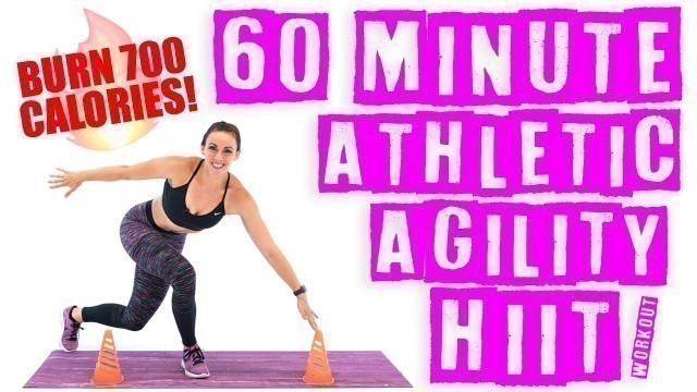 '60 Minute Athletic Agility HIIT Workout 