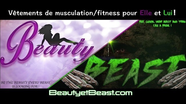 '\"BeautyetBeast\" ma marque de vêtements fitness homme et femme'