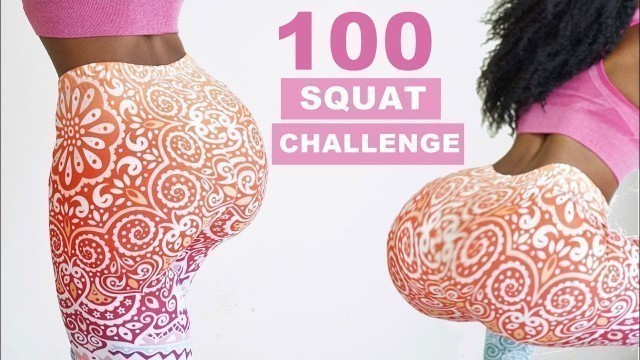 'THE BEST SQUAT WORKOUT || Full 100 Squats - Squat Challenge'