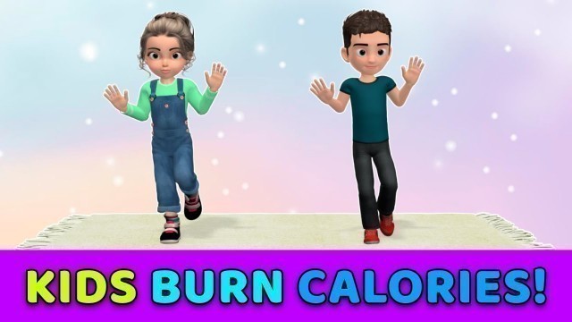 'KIDS BURN CALORIES BY DOING THIS WORKOUT EVERYDAY'