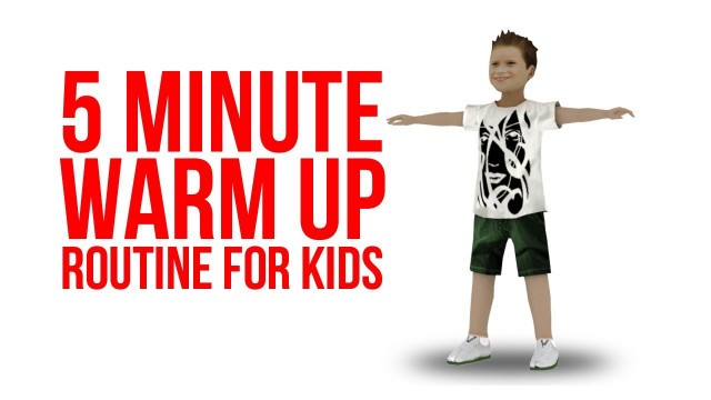 '5 Minute warm up exercises / Kids exercise'