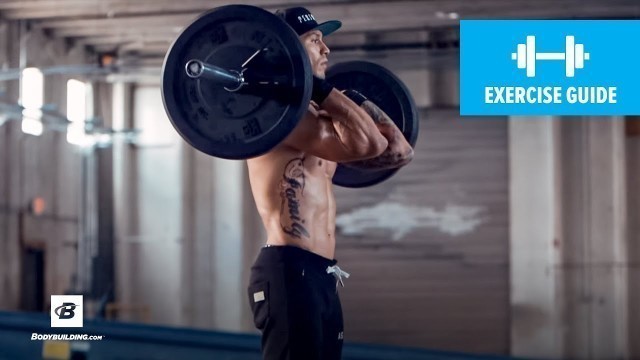 'Barbell Front-To-Back Squat | Exercise Guide'