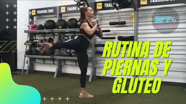 'TONED LEGS & BOOTY WORKOUT FOR BEGINNERS #BFFBYVG | VANESSA GUZMAN'