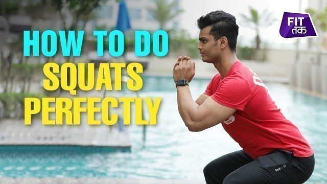 'Squats for Beginners: How to Squat Correctly | Fit Tak'