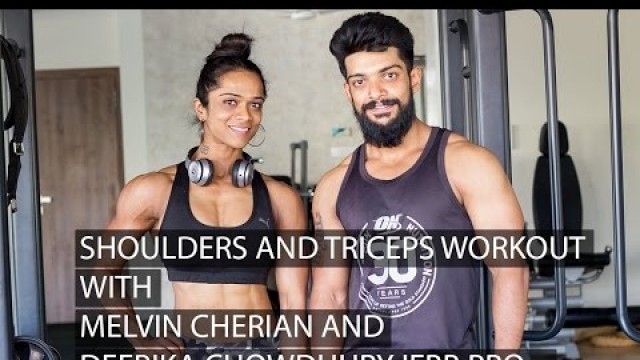 'A killer shoulder and triceps workout with Deepika Chowdhury, IFBB pro'
