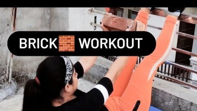 'Flat tummy ||Brick Workout | Abs