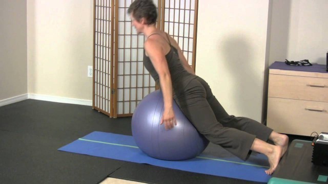 'Osteoporosis Exercises for Spine • Ball TMY Exercise • Athletic'