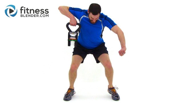 'Full Length KettleBell Workout Video - Total Body Kettlebell Routine'