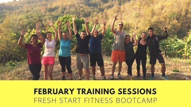 'February Training Sessions: Fresh Start Fitness Boot camp'