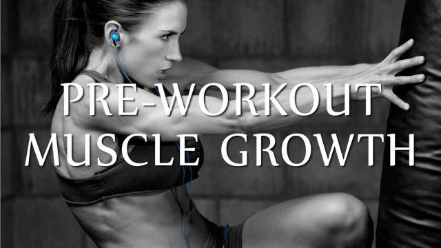 'Athletic Mindset Hypnosis 1: Pre-Workout Visualisation for Muscle Growth (Energy Boost)'