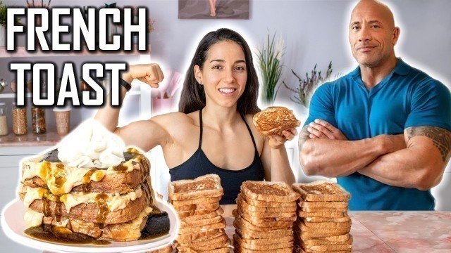 'French Toast The Rock | Versión fitness'