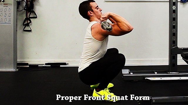 'How To Front Squat With Proper Form'