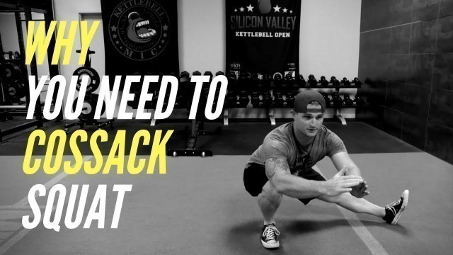 'COSSACK SQUAT - Increase Mobility & Leg Strength (TRY THIS SQUAT)'