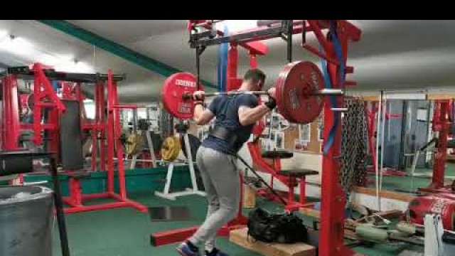 'Squat 170kg x3 Sam\'s Gym Ballymoney (Skwaats!)'