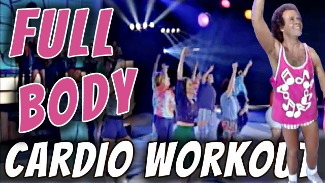 'Full Body Cardio Workout with Live Band featuring Richard Simmons'