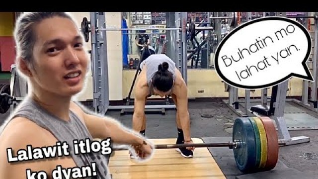 'CAN’T SAY NO CHALLENGE sa gym (SOBRANG BIGAT!) | BA De Guzman'