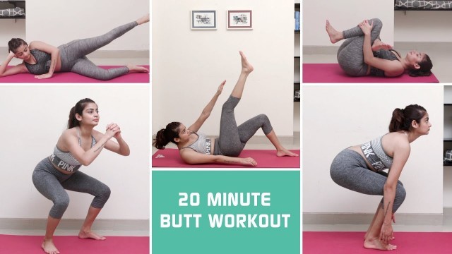 'How To Tone Your Butt & Get An Hourglass Figure | The Fitness Formula Home Workout'