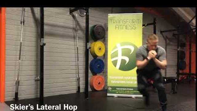 'Transform Fitness - TFL and TFL+ Exercise:  Skier\'s Lateral Hop'