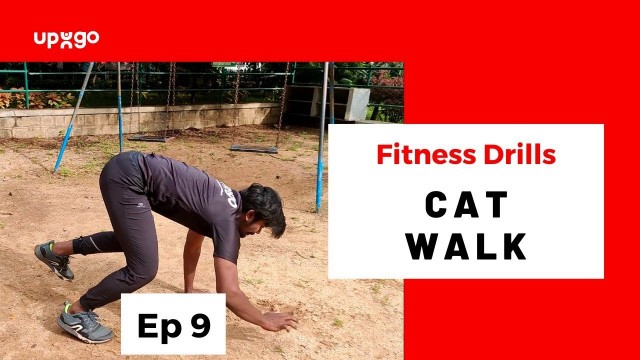 'Kids Fitness Drills Ep 9 | Cat Walk | Catwalk Exercise'
