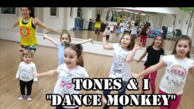 '\"Dance Monkey\" Zumba Kids Choreography'