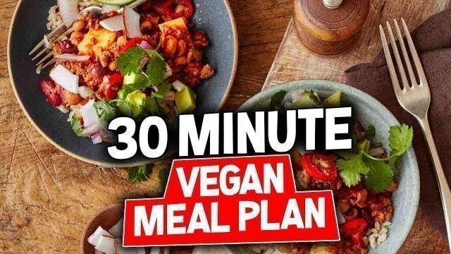 '30 Minute Vegan Meal Plan | Gauge Girl Training'
