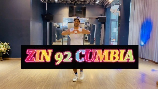 'Como La Flor Zumba | Cumbia | Zin 92 Zumba | Myrto | Dance Workout | Cumbia Music 2021 | Easy Steps'