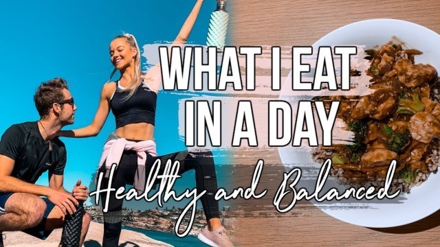 'WHAT I EAT IN A DAY AS A MODEL | The Fitness Diaries - Episode #3'
