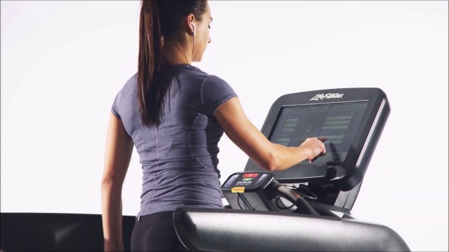'Life Fitness Platinum Club Series treadmill'