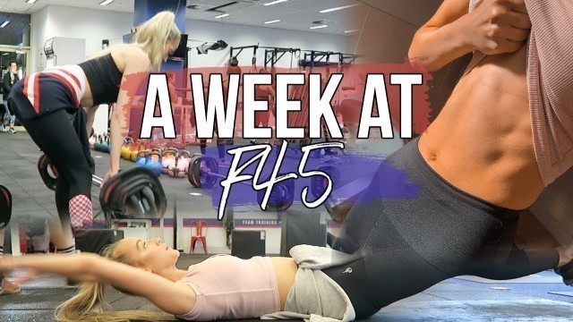 'A WEEK AT F45! In-Depth Review & The Workouts! The Fitness Diaries - Episode #4'