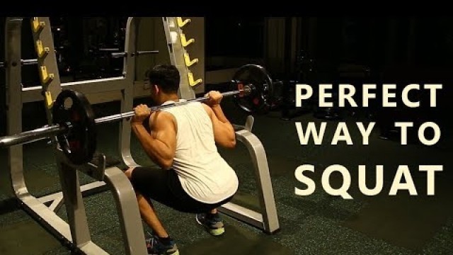 'How to Perform Squat - Proper Squats Form & Technique || Get It Right Series'