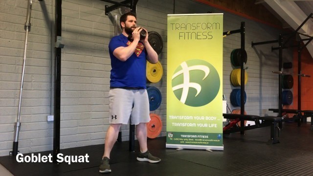 'Transform Fitness - TFL and TFL+ Exercise: Goblet Squats'