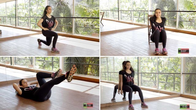 '4-Minute Full Body Workout | Fitness With Namrata Purohit'