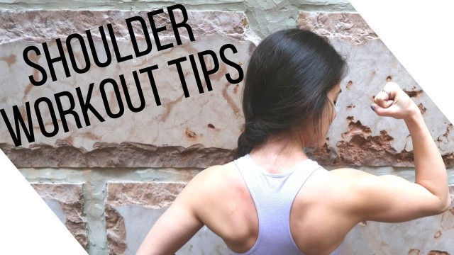 'Shoulder Workout Tips For Women | Shape Strong And Feminine Shoulders'