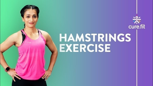 'How To Perform Good Mornings by Cult Fit | Hamstrings Workout | Home Workout | Cult Fit | CureFit'