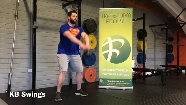 'Transform Fitness - TFL and TFL+ Exercise: KB Swings'