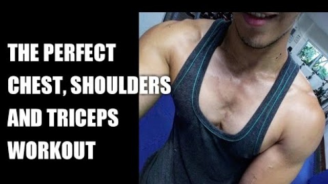 'PERFECT CHEST, SHOULDERS & TRICEPS Workout Philippines (3 Tips for FASTER GAINZ) MikeG'