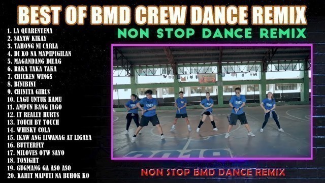 'BMD Crew Dance Compilation - Dj Rowel Remix | Tiktok Viral | Nonstop Disco  | Zumba Dance Fitness'