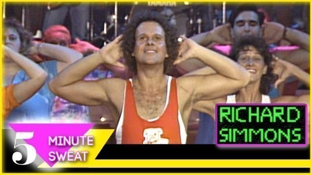 '5 MINUTE RETRO SWEAT WORKOUT with Richard Simmons'