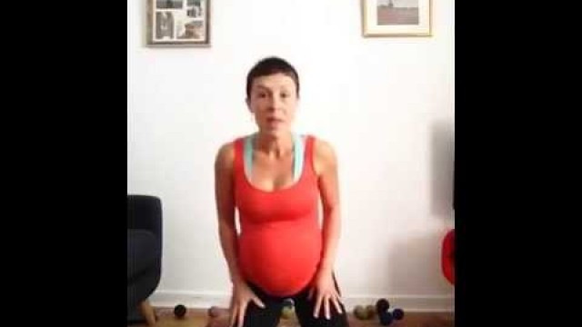 'My Pregnancy Fitness Diaries: How to safely get up from the floor'