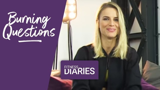 'Wieso wiegt Adrienne sich jeden Tag? | Q&A | Adrienne  Koleszár | Staffel 2 | Fitness Diaries'