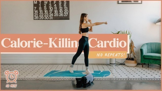 'Burn Lots of Calories with This 10-MIN HIGH-INTENSITY CARDIO WORKOUT'