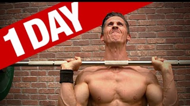 'Jeff Cavaliere Meal Plan and Workout (1 FULL DAY!)'