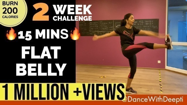 'Flat Belly HIIT Workout - 2 Week Challenge | Lose Belly Fat | Master - Vaathi Coming'